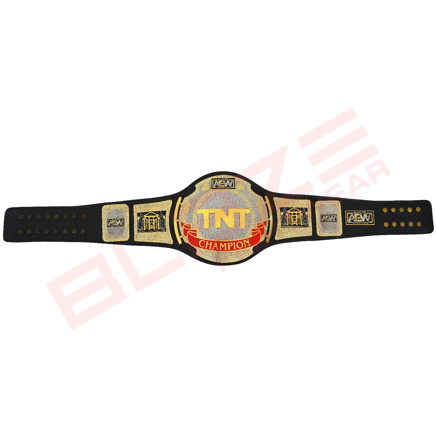 AEW TNT title belt Replica belt genuine leather belt - view 4