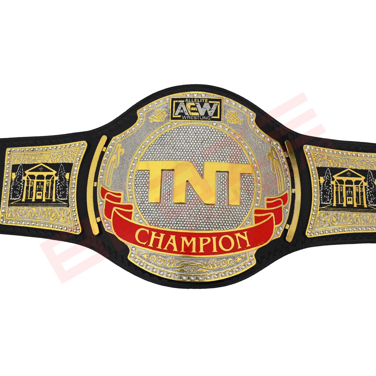 AEW TNT title belt Replica belt genuine leather belt - view 5