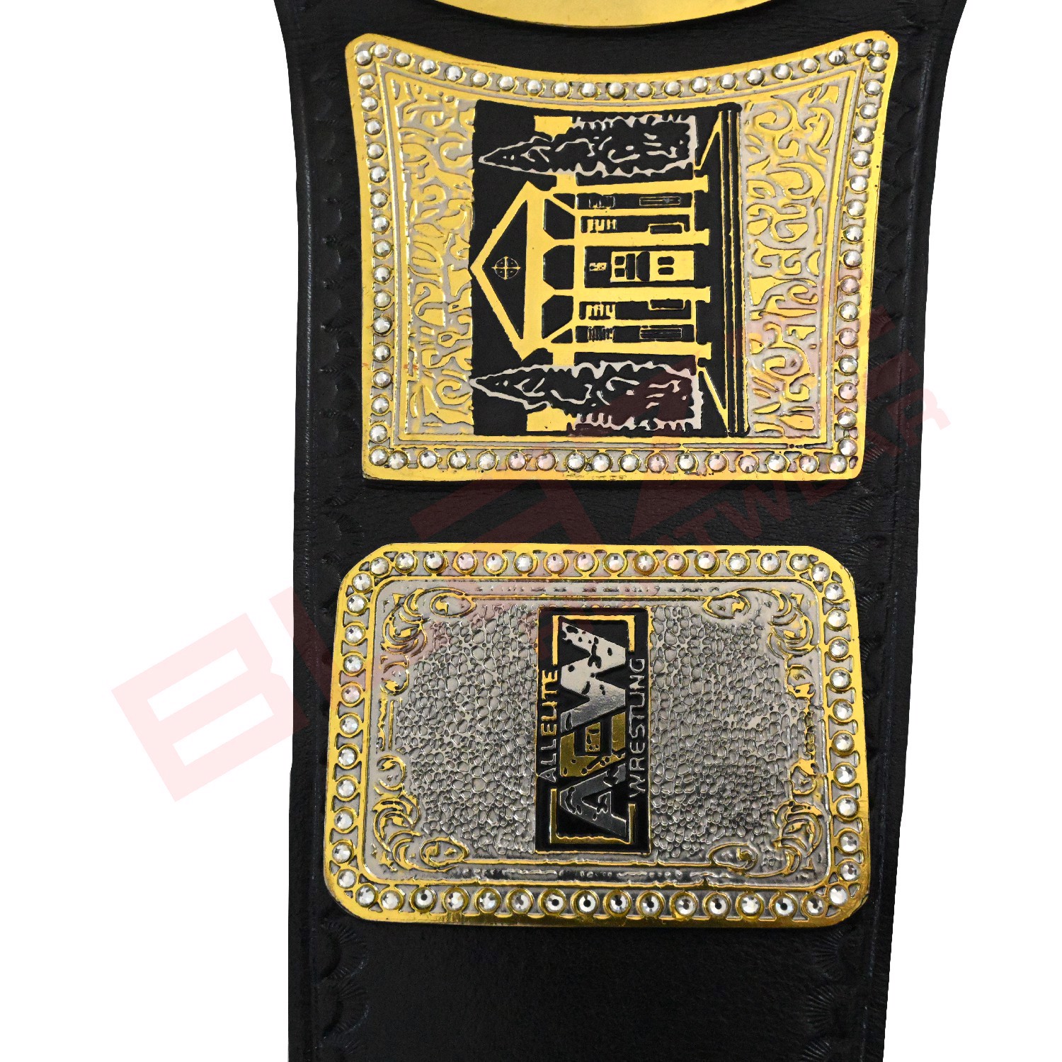 AEW TNT title belt Replica belt genuine leather belt - view 6