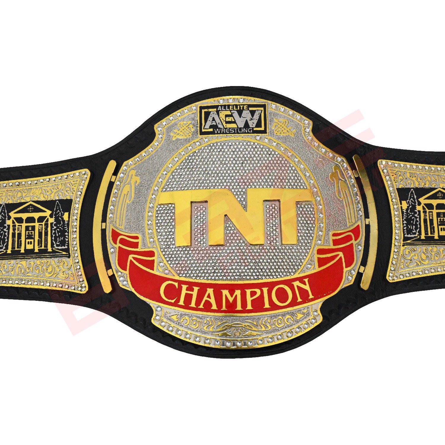 AEW TNT title belt Replica belt genuine leather belt - view 9