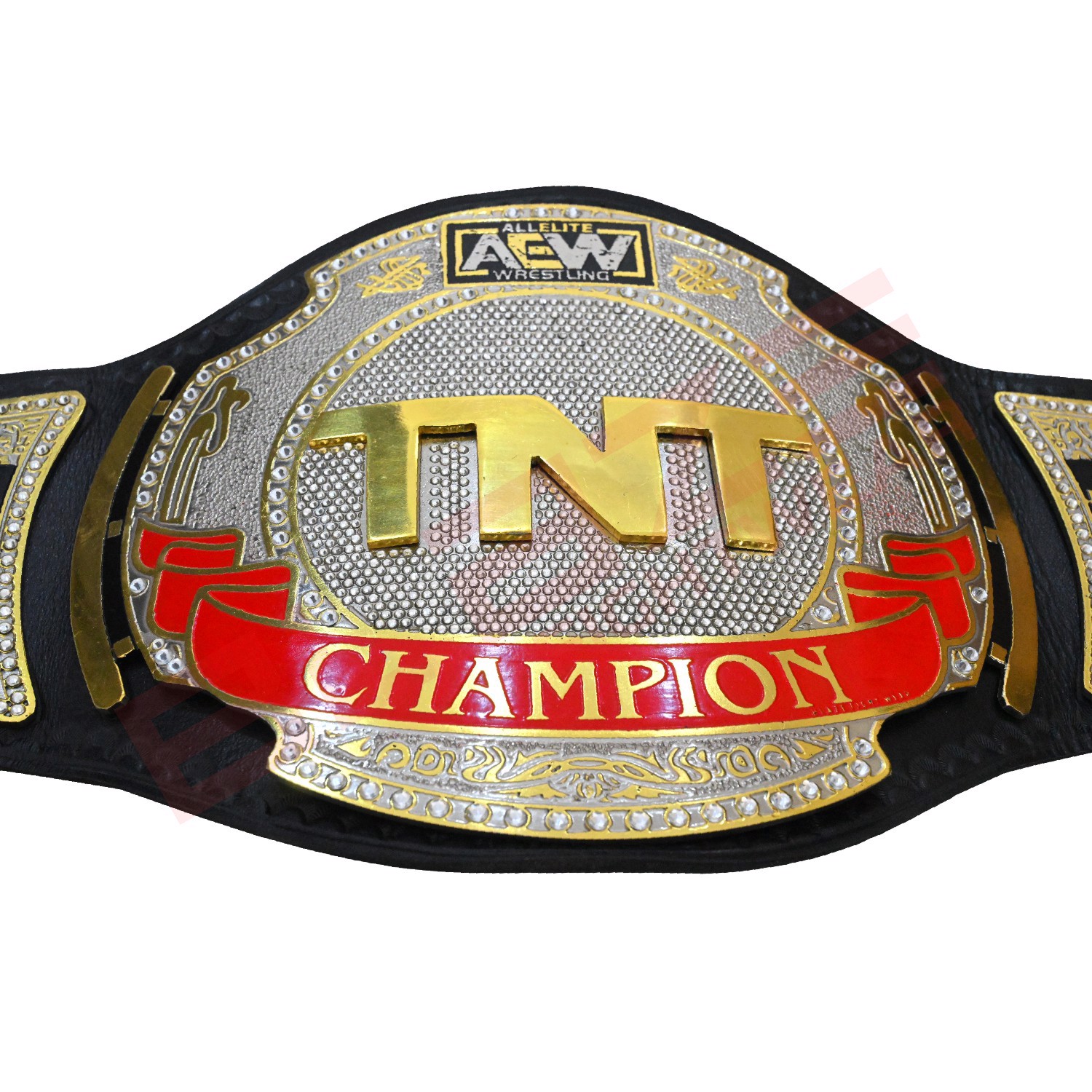 AEW TNT title belt Replica belt genuine leather belt - view 10