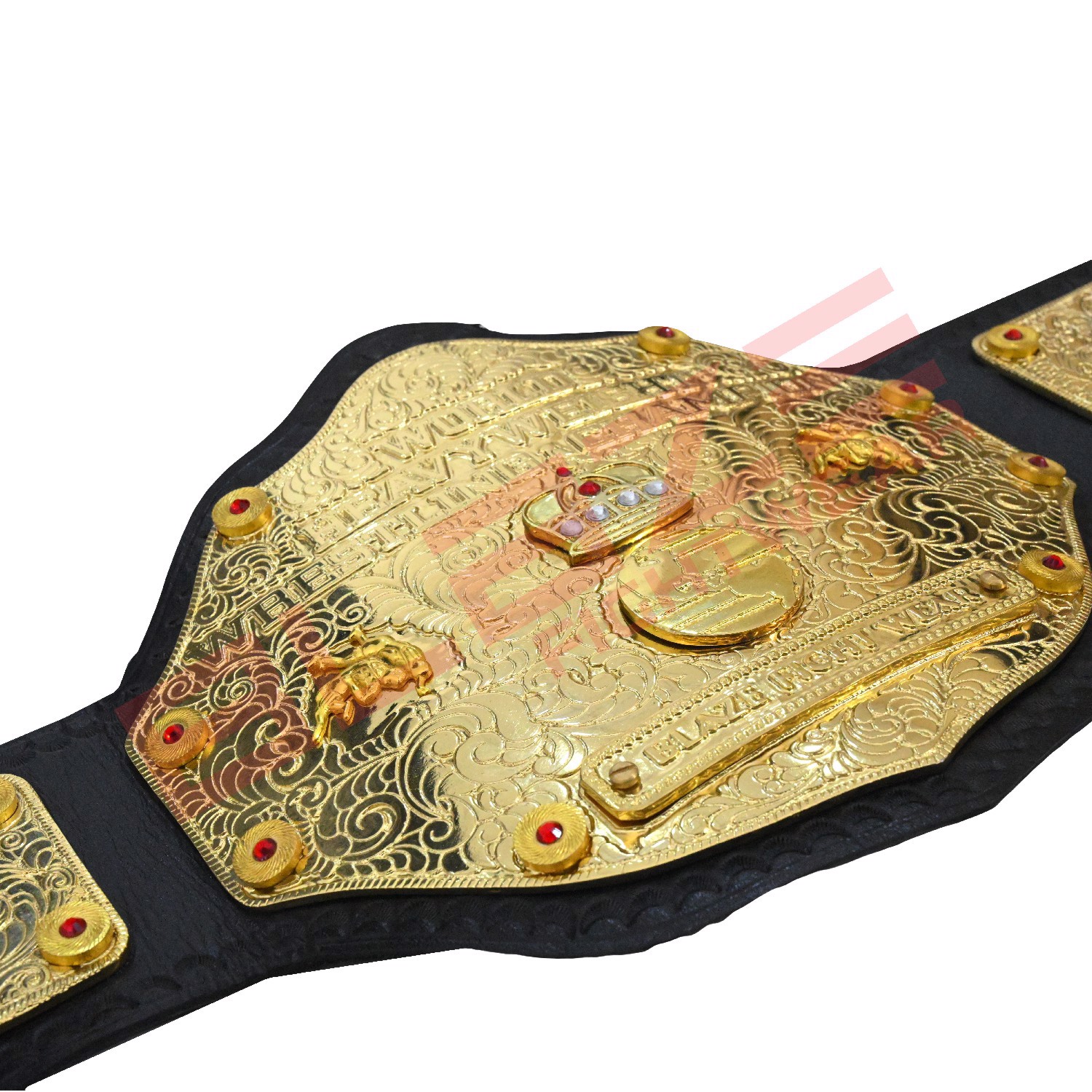 Big gold belt title Replica  belt genuine leather belt - view 5
