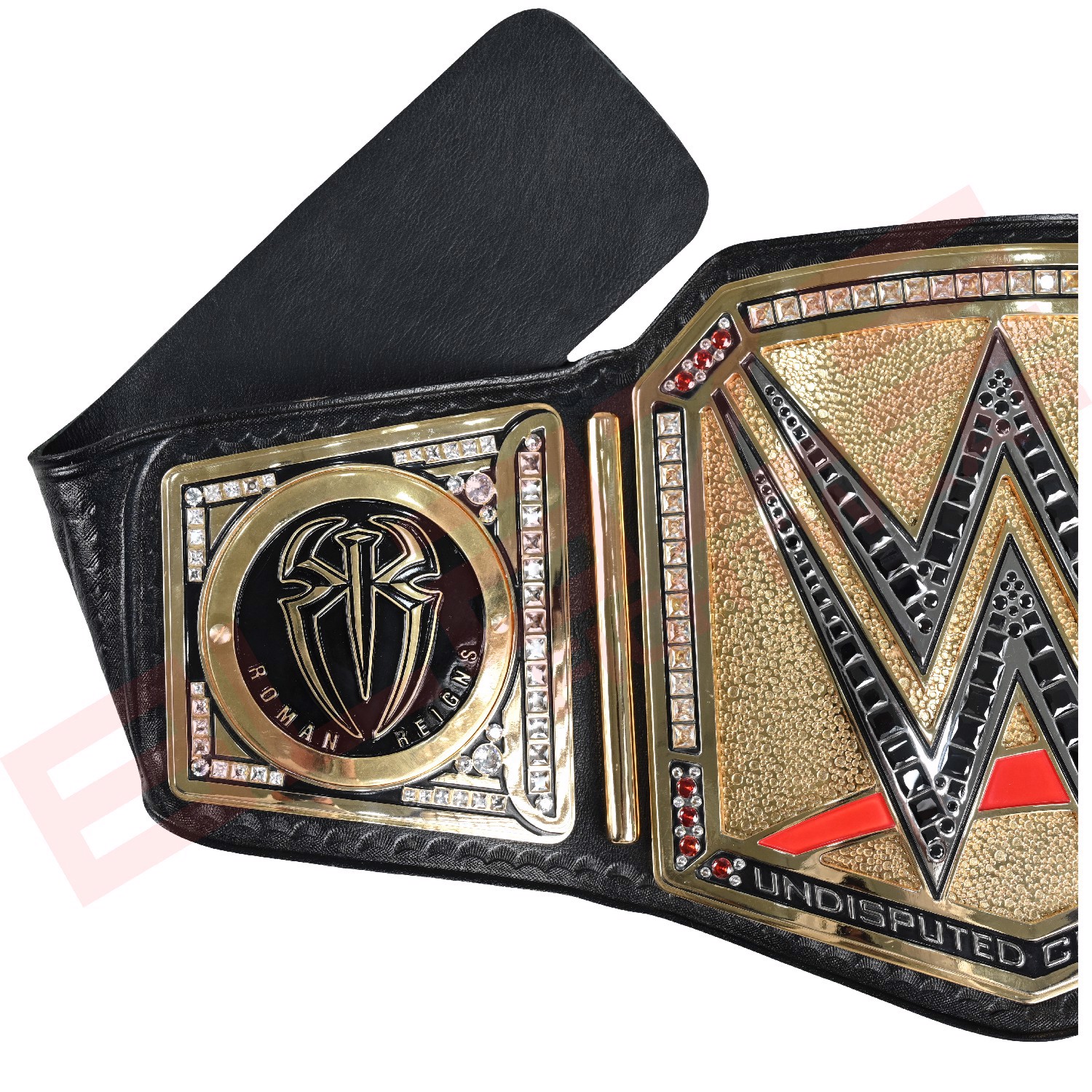 WWE Roman reigns Undisputed belt title Replica belt genuine leather belt - view 8