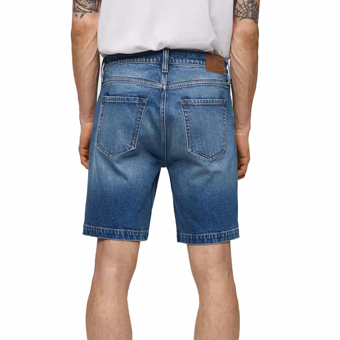 Trendy waist elastic jogger gym running shorts stone washed vintage cargo shorts for men - view 8