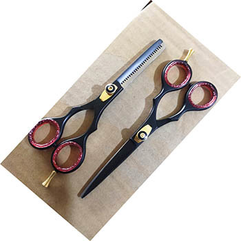 Barber Scissors Thinning Cutting Sharp Tip Custom Logo Stainless Steel 4Cr13 Beauty Professionals - view 2