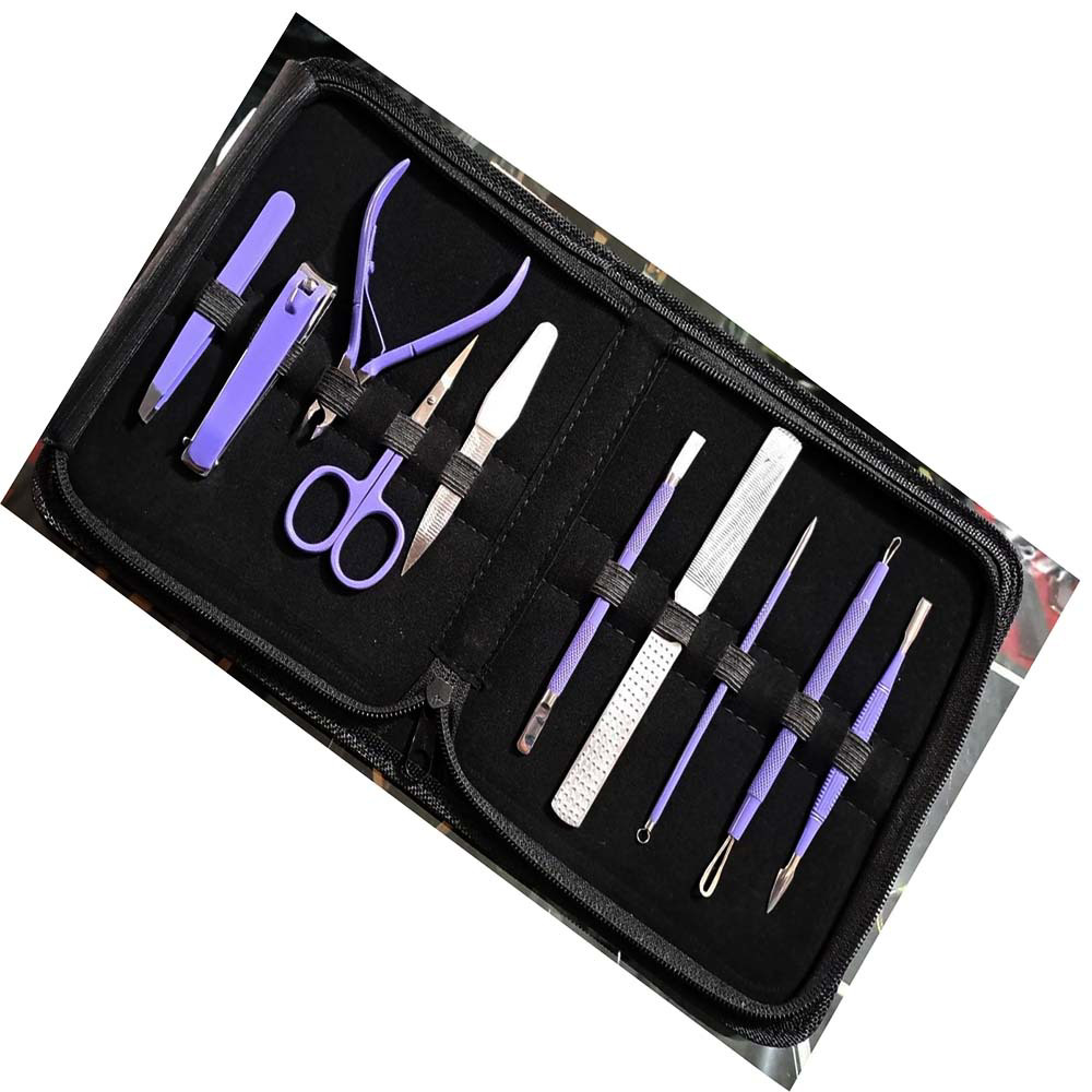 Manicure Set Nail Clippers Pedicure Kit 4 Pieces Stainless Steel Acrylic Nail Kits Nail Care Tools  - view 3