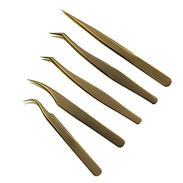 Eyebrow Tweezers set lash extensions accessories eyelash tools Tweezers Eyebrow Applicators kit - view 5