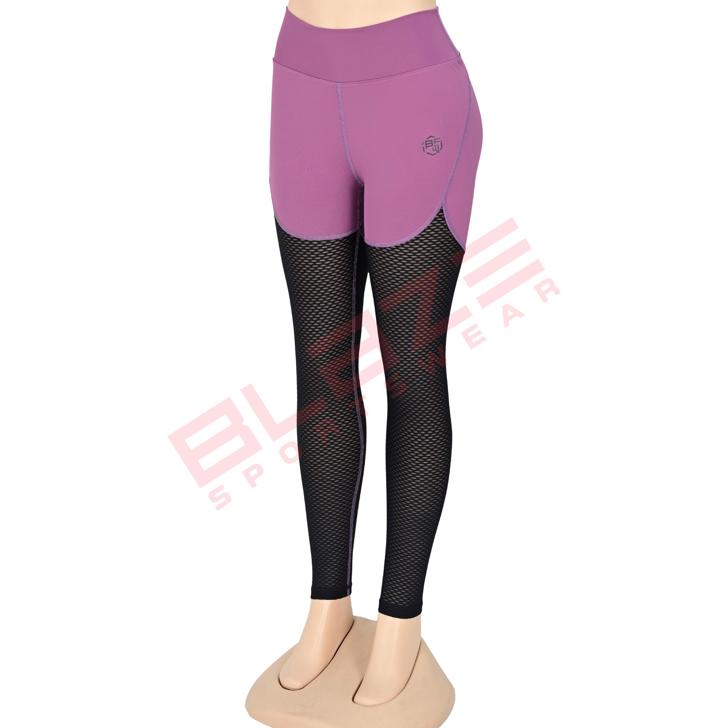 Customize High Waist Workout Sports Yoga pants Breathable Sweat Wicking Leggings 