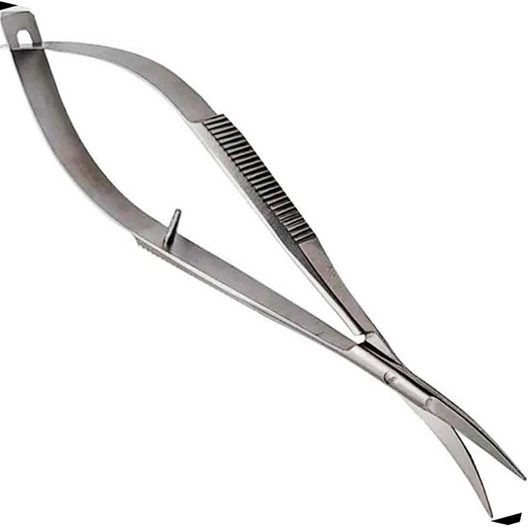 Stainless Steel Spring Scissors  Eyebrow Scissors Fingers Cuticle Trimmer Lady scissors Eye brow