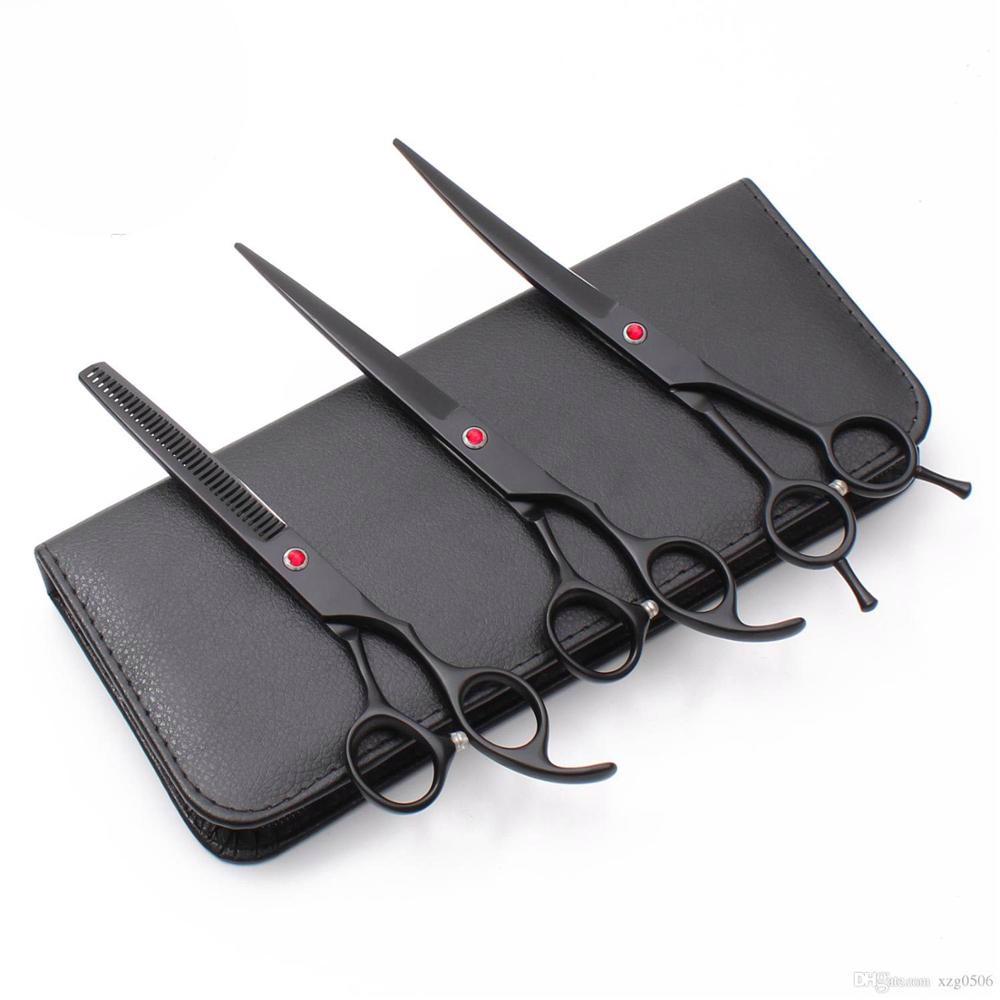 Light weight Barber Scissors Professional hair cutting set Stainless steel hair scissors 