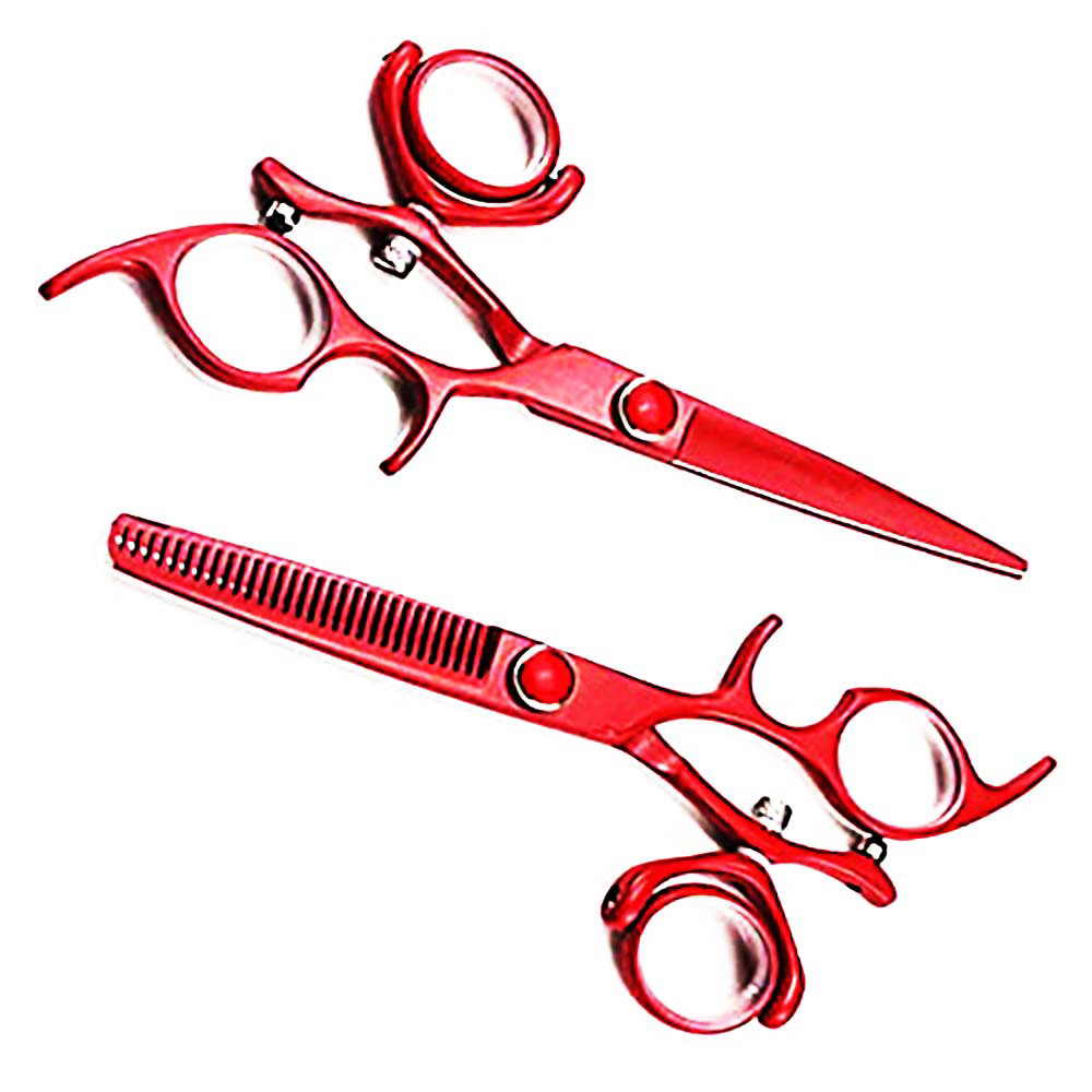 Right Swivel Thumb Matching Shear & Thinner Beauty Stainless steel swivel Thumb 360 rotatable ring 