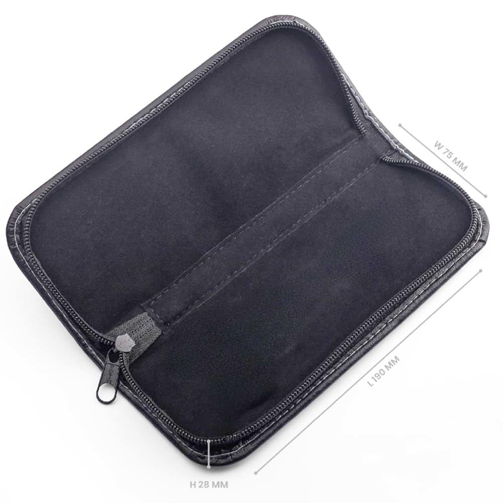  Cheap PU Fake Leather Salon Tool Scissor Barber box Professional Multi-function Barber Tool 