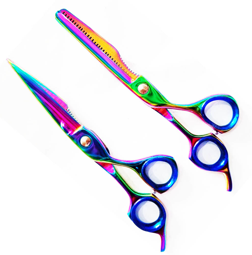  Custom Logo Barber Scissors Hair Cutting Scissors Thinning Scissors 2024 Professional Haircut - view 3