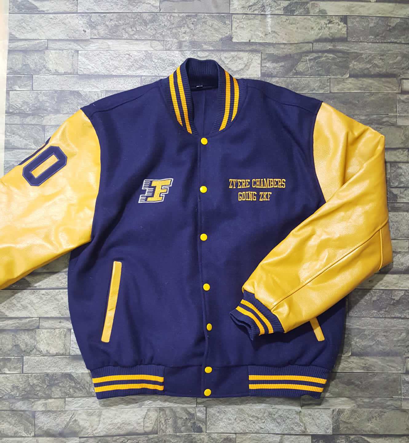 Varsity Jackets Sportswear Embroidery Custom Design - view 3