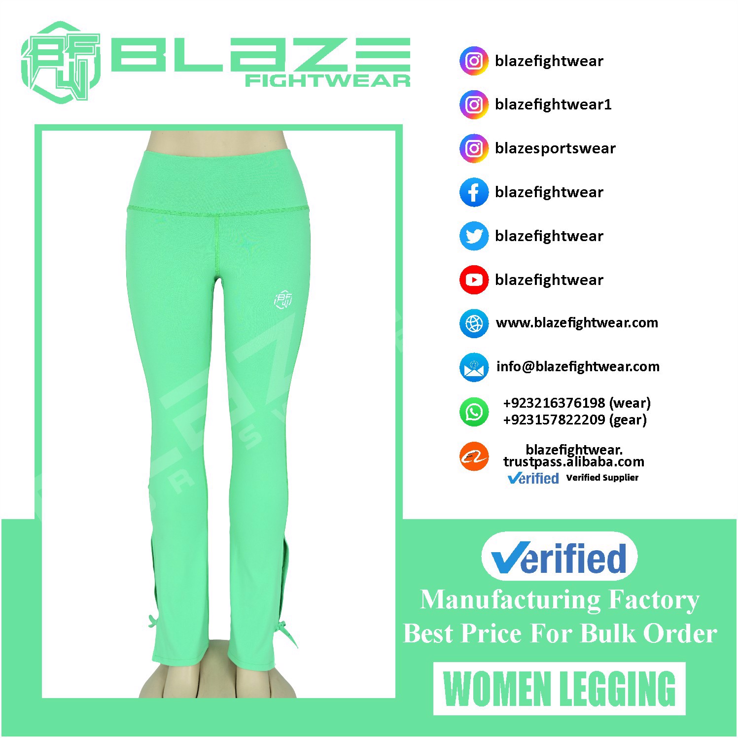 Customized leggings for workout and fitness wear  lightweight, breathable,Sweat Wicking Leggings  - view 8
