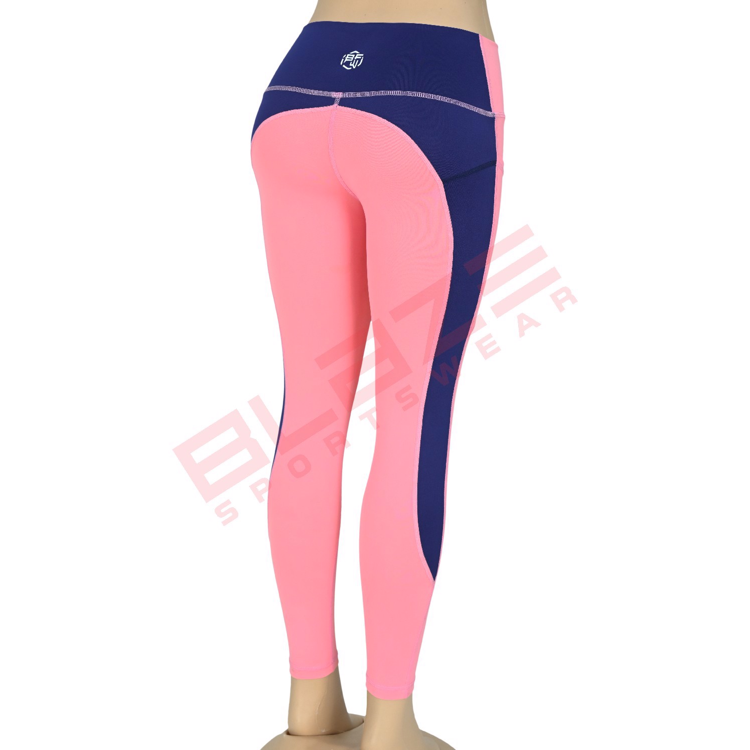 customizable, high-waisted yoga pant breathable sweat-wicking leggings in plus sizes comfortable fit - view 2