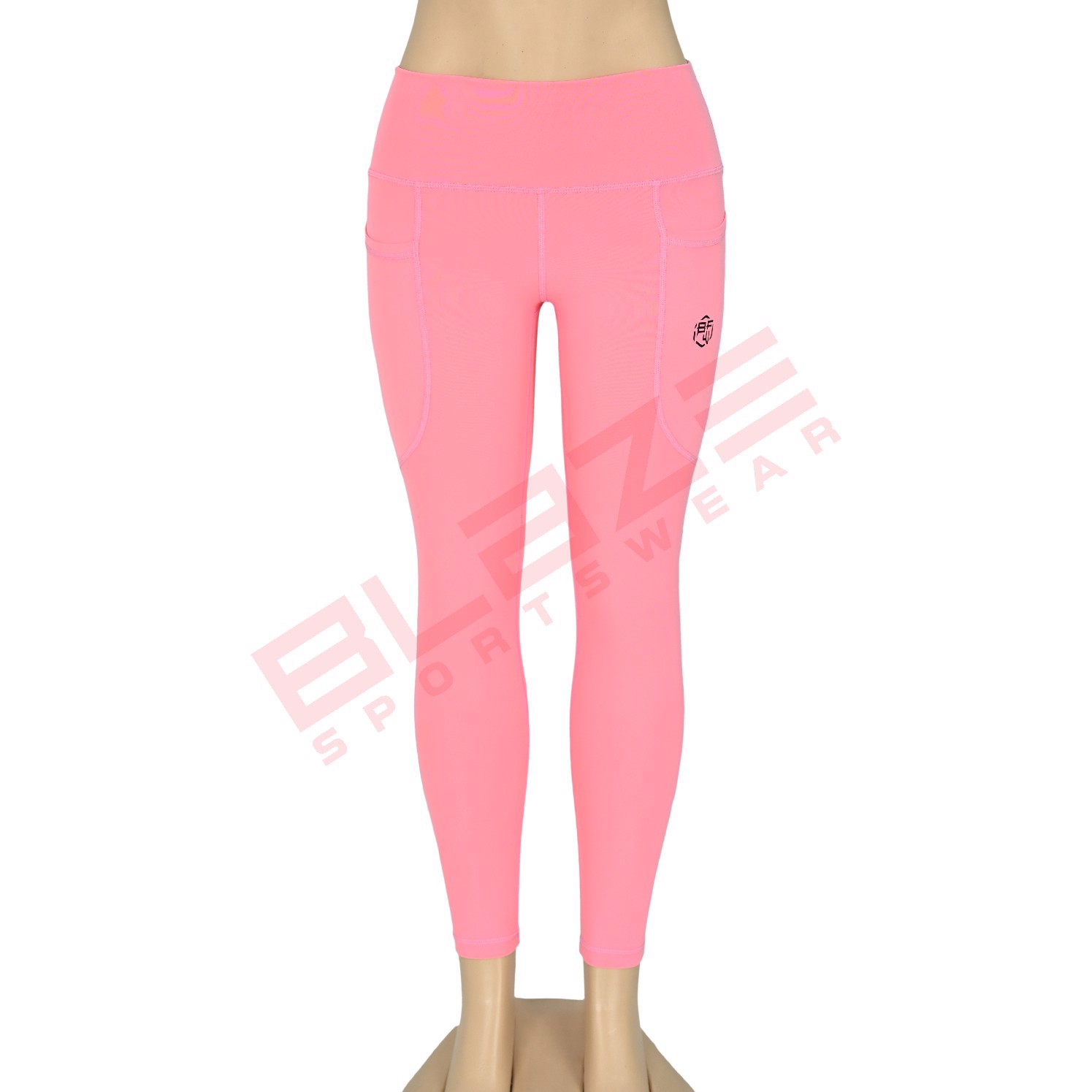 customizable, high-waisted yoga pant breathable sweat-wicking leggings in plus sizes comfortable fit - view 4