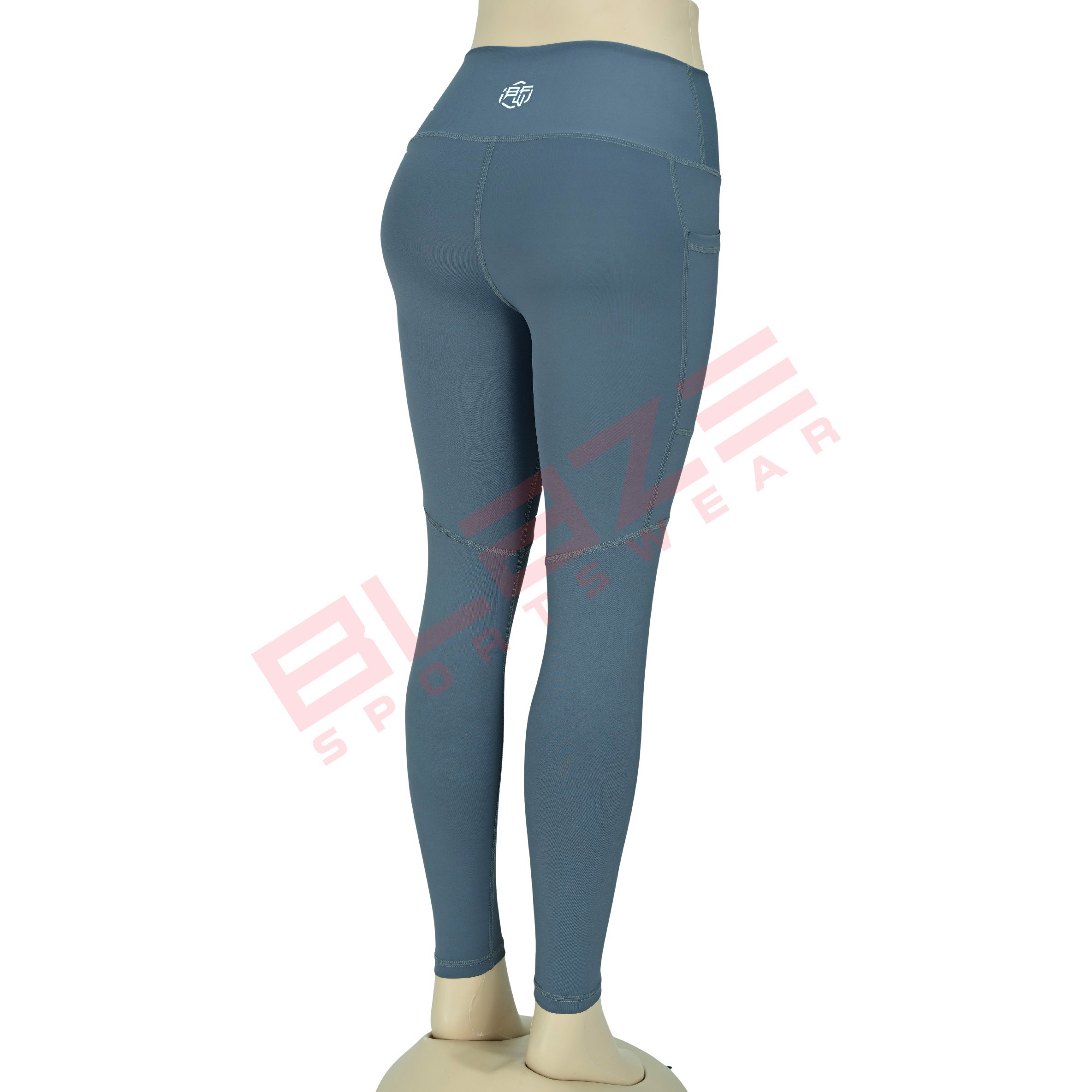 Personalized High Waist Workout Sports Yoga pants Breathable Sweat Wicking Leggings  - view 2