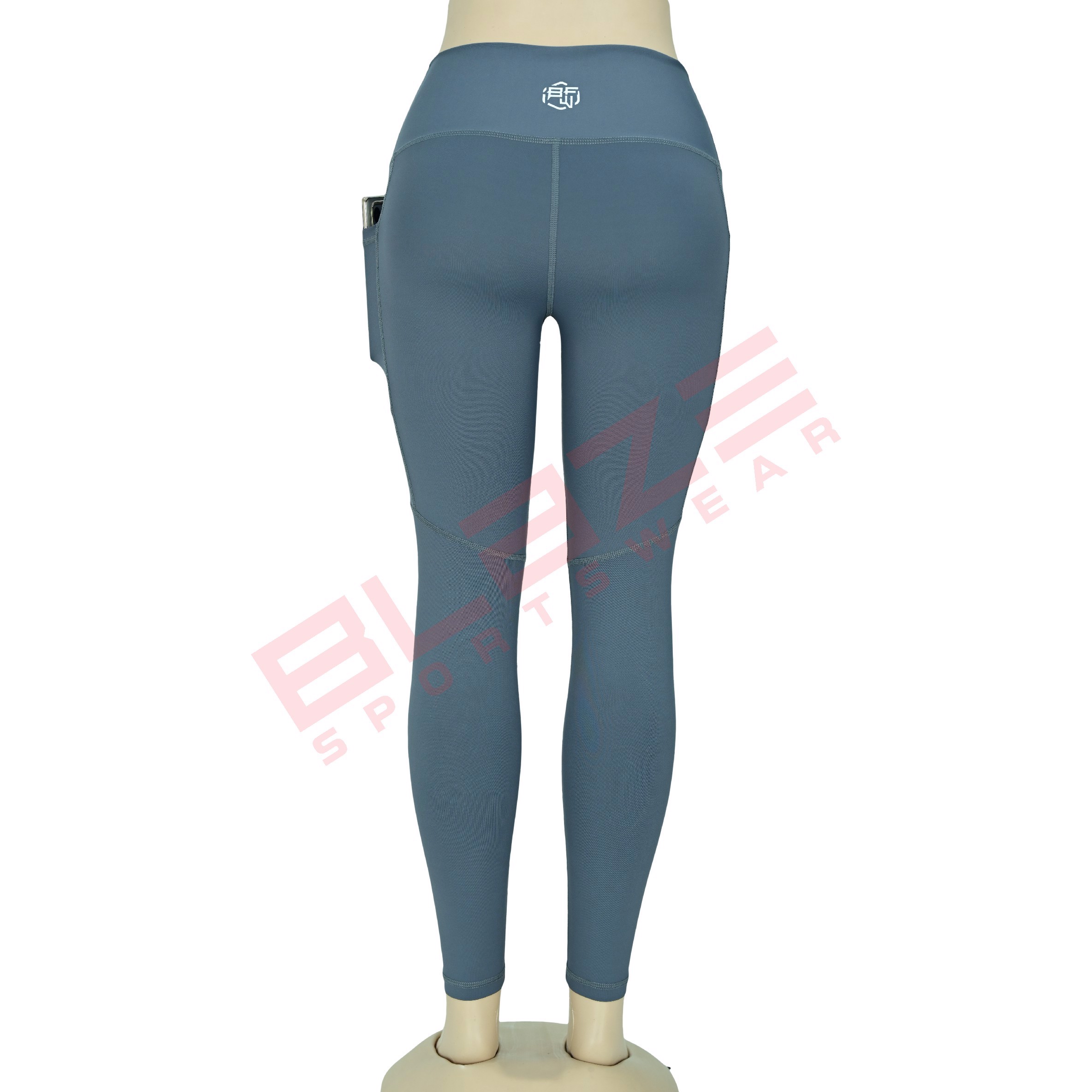 Personalized High Waist Workout Sports Yoga pants Breathable Sweat Wicking Leggings  - view 5