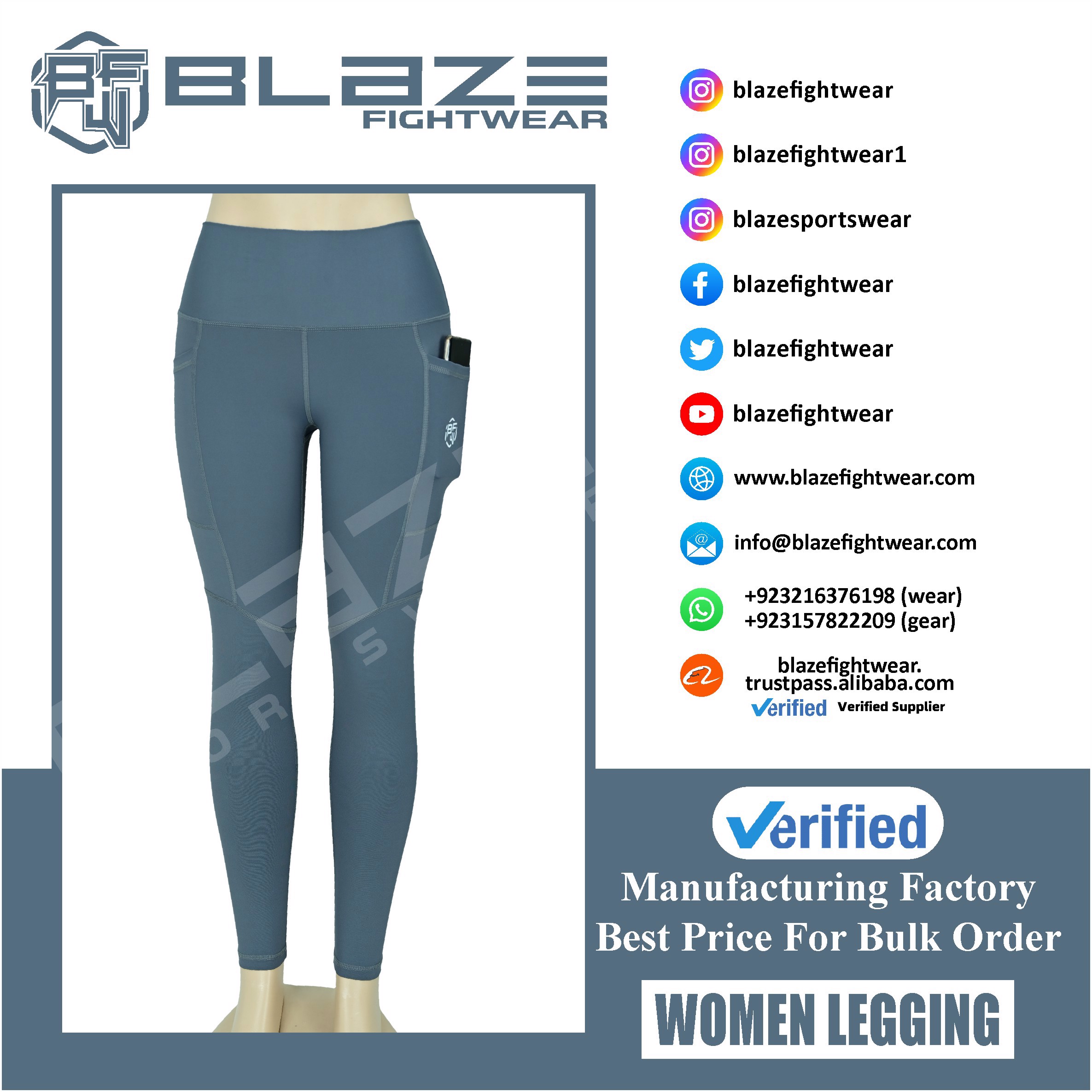 Personalized High Waist Workout Sports Yoga pants Breathable Sweat Wicking Leggings  - view 8