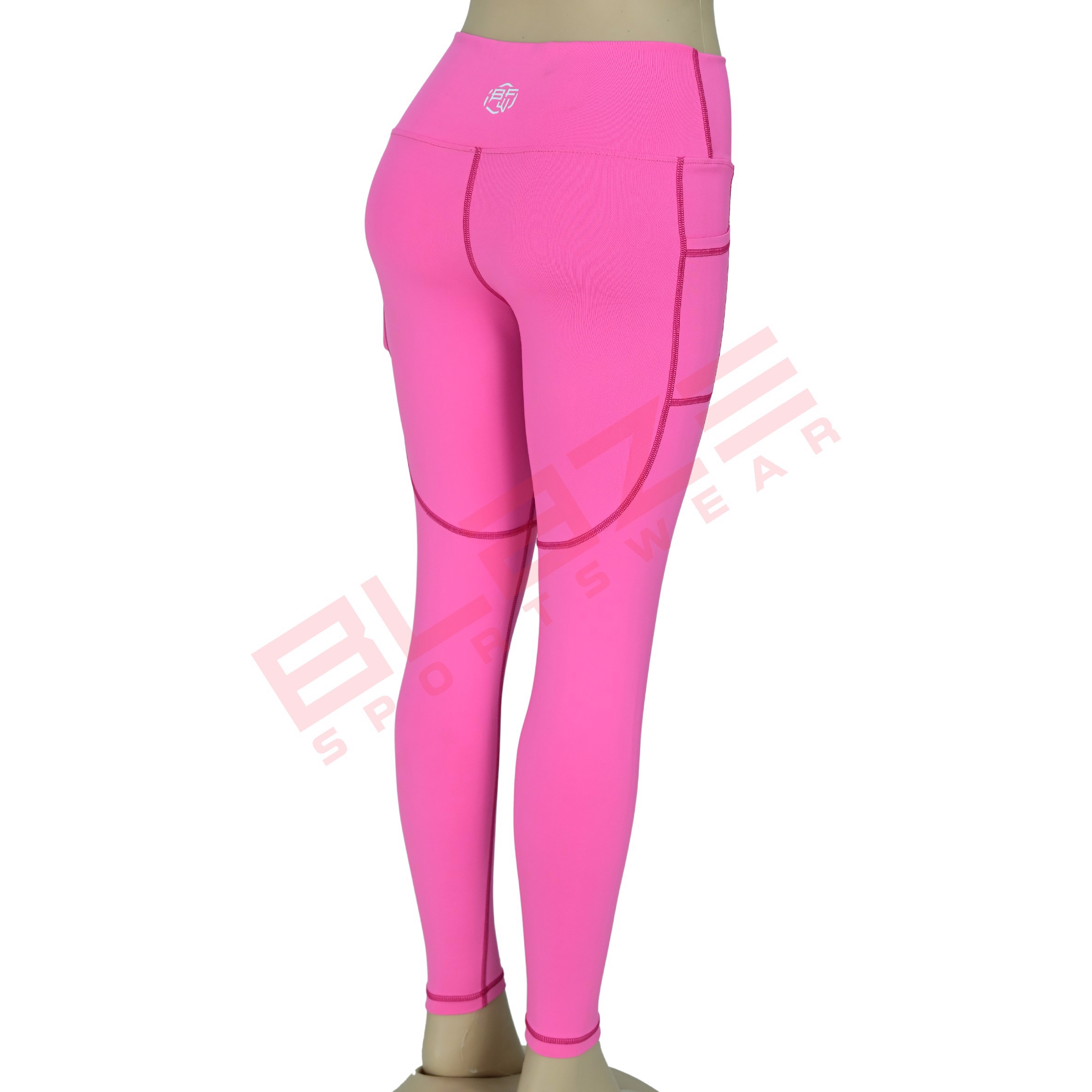 Personalize leggings for workout and fitness wear  lightweight, breathable,Sweat Wicking Leggings  - view 2