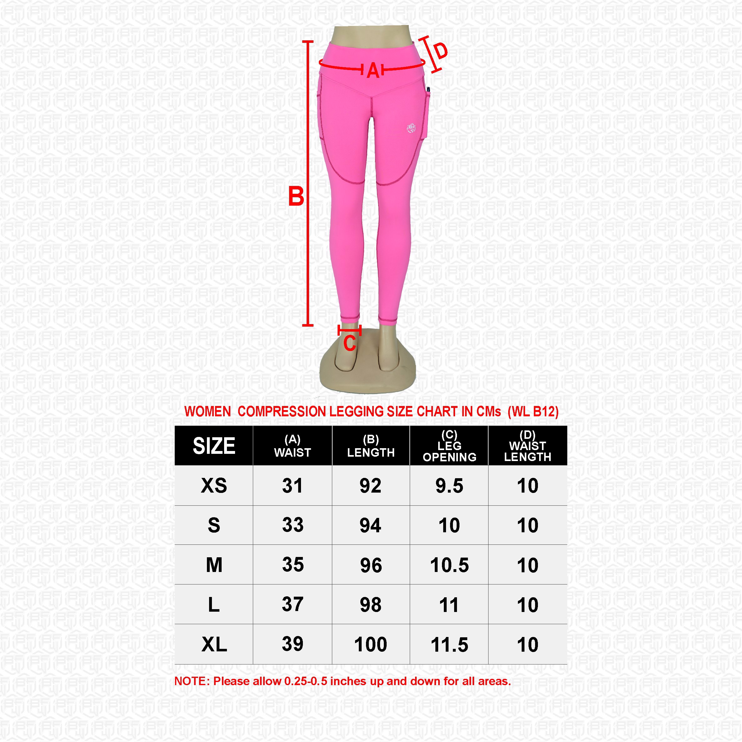 Personalize leggings for workout and fitness wear  lightweight, breathable,Sweat Wicking Leggings  - view 7