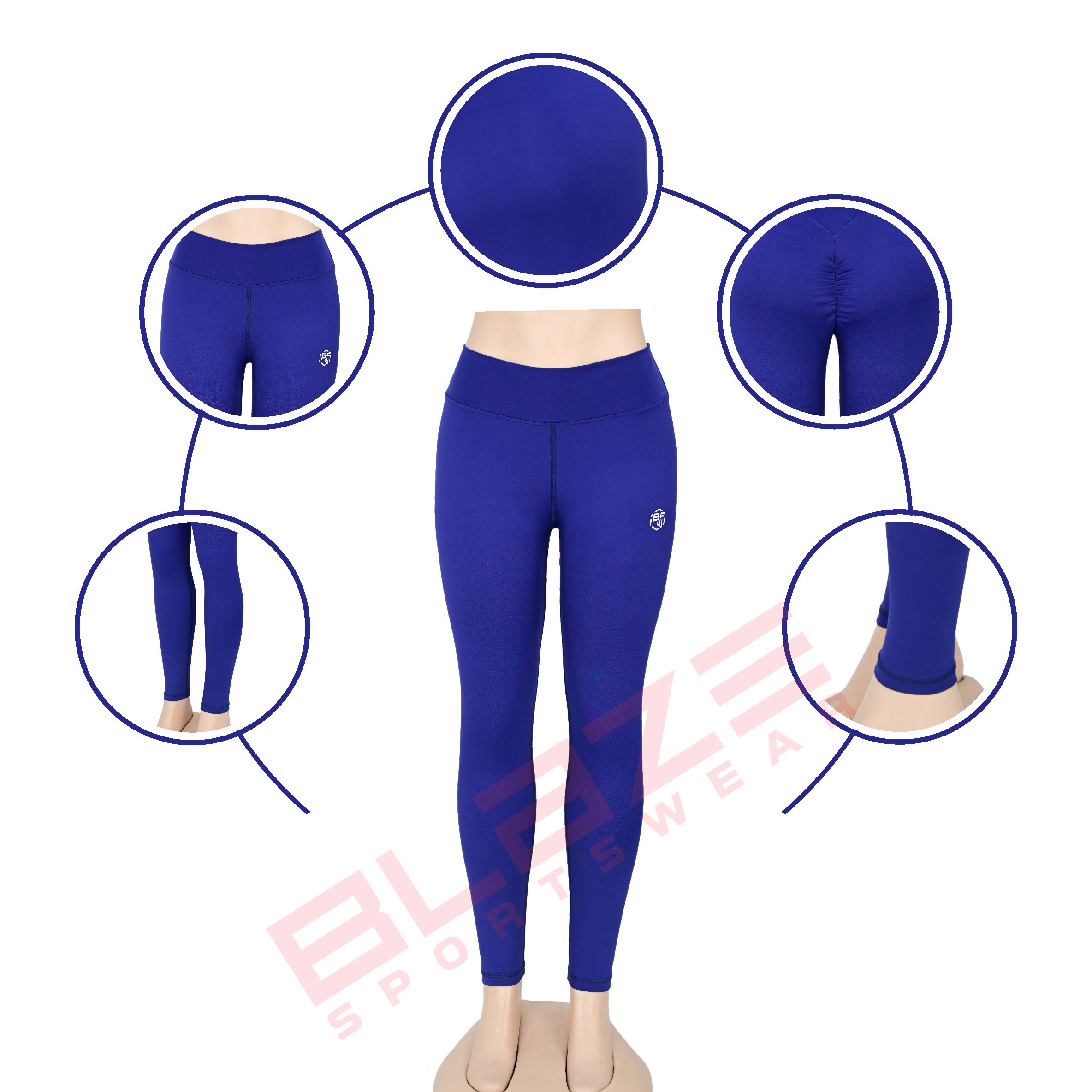 Personalize  High-Waist Yoga Leggings: Breathable, Sweat-Wicking, and Performance-Enhancing - view 6