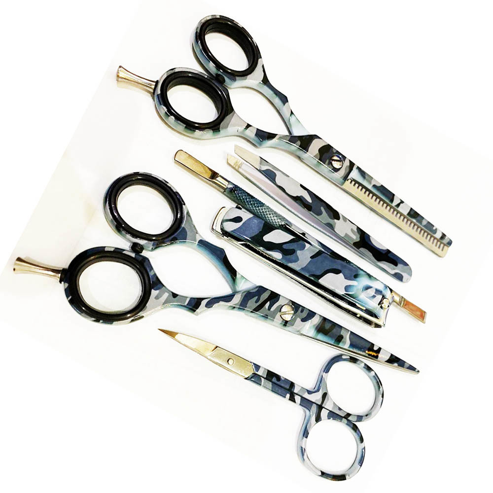 2024 Professional 6-Inch Hair Scissors Custom Logo Barber Thinning Scissors Hair Cutting Clipper