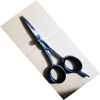 Light weight Professional 6-Inch Hair Scissors Custom Logo Barber Thinning Scissors Hair Cutting  - view 2