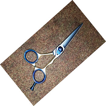 Light weight Professional 6-Inch Hair Scissors Custom Logo Barber Thinning Scissors Hair Cutting  - view 6