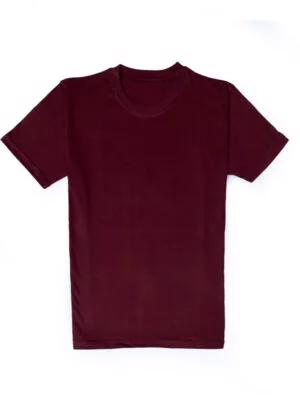 Basic Jersey Fabric T-Shirt - view 5