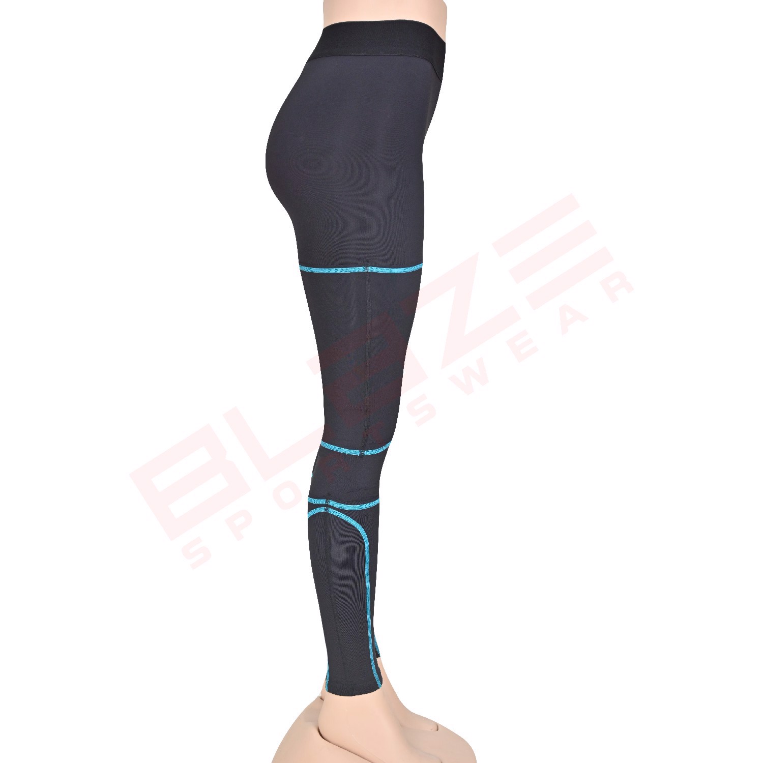 Customized High Waist Workout Sports Yoga pants Breathable Sweat Wicking Leggings - view 2