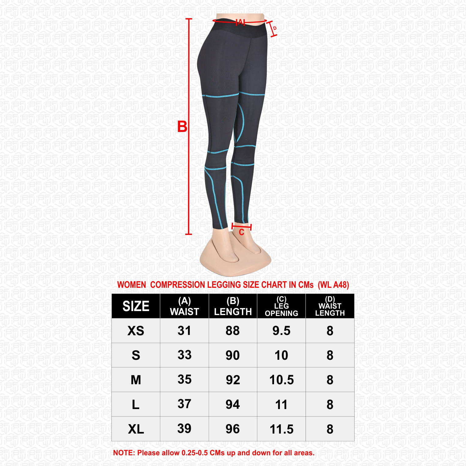Customized High Waist Workout Sports Yoga pants Breathable Sweat Wicking Leggings - view 5