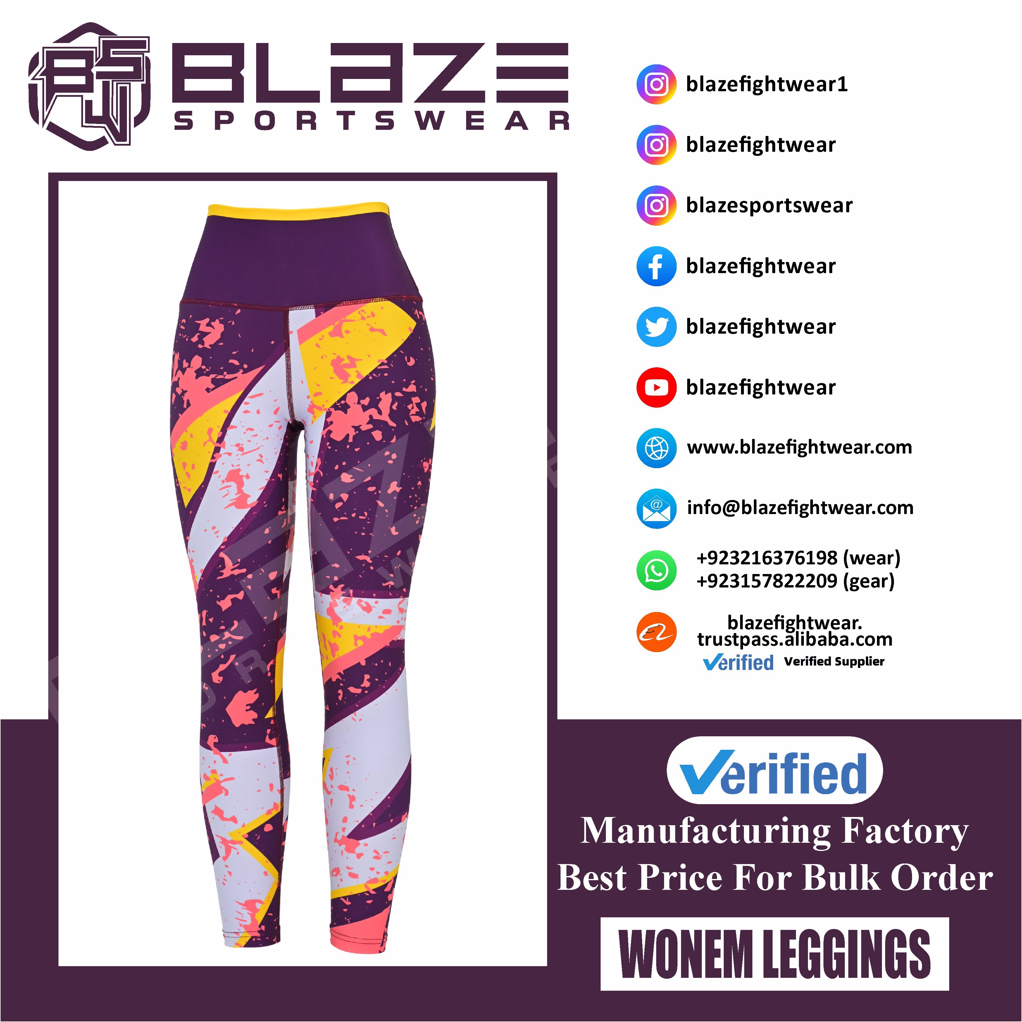 Customized High Waist Workout Sports Yoga pants Breathable Sweat Wicking Leggings  - view 7