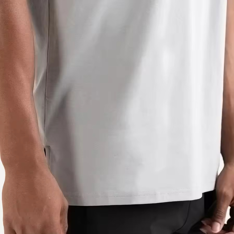 Wholesale Gym Casual T Shirt Round Neck Custom Logo Printing Men T Shirt - view 6