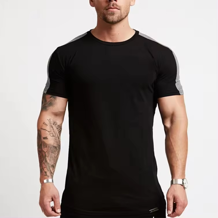 Wholesale US Size Fitness Apparel Men's Gym Sport T Shirts Breathable gym t shirt - view 4