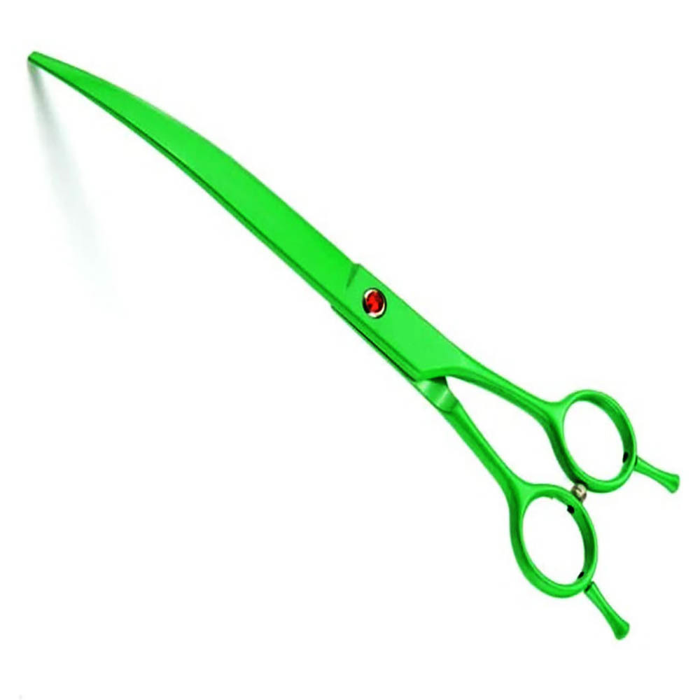 Stainless steel Rose Gold Dog Grooming Scissors Set Curved Chunkier Thinning Pet Scissors for pets - view 3
