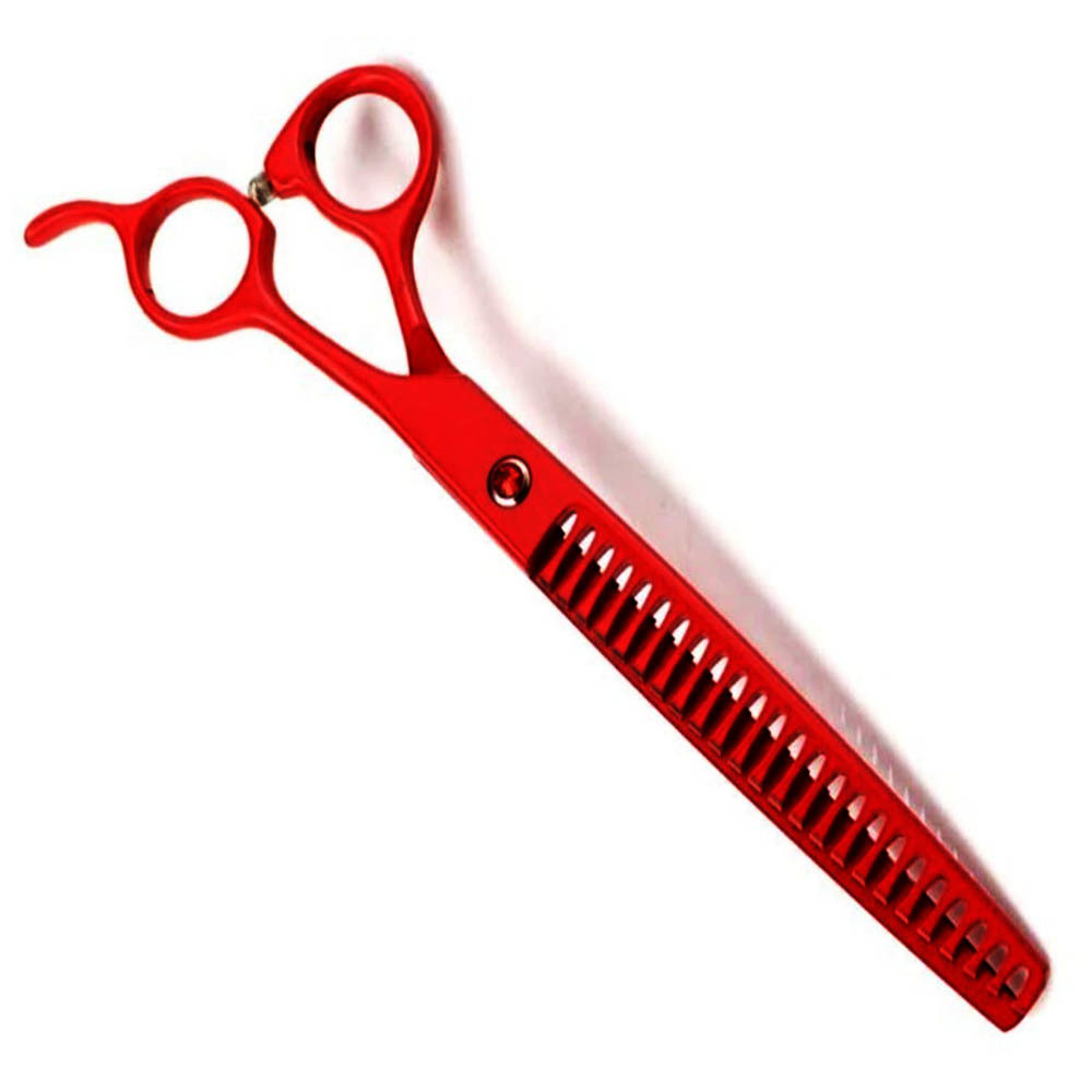 Stainless steel Rose Gold Dog Grooming Scissors Set Curved Chunkier Thinning Pet Scissors for pets - view 3