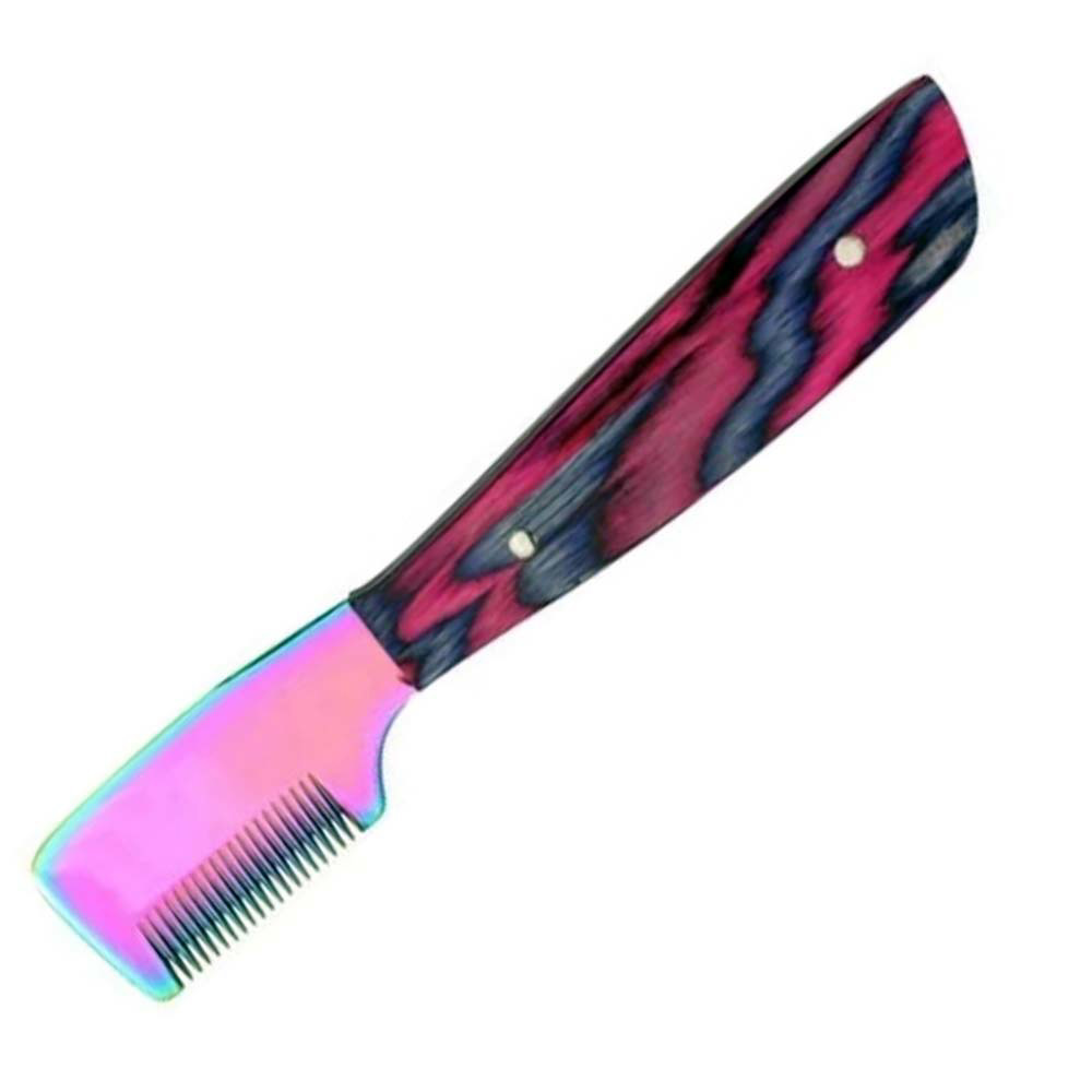  Customized Dog Grooming Comb Scissors Set Curved Chunkier Thinning Pet Scissors for pets stripping  - view 3