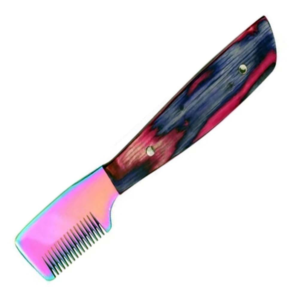  Customized Dog Grooming Comb Scissors Set Curved Chunkier Thinning Pet Scissors for pets stripping  - view 5