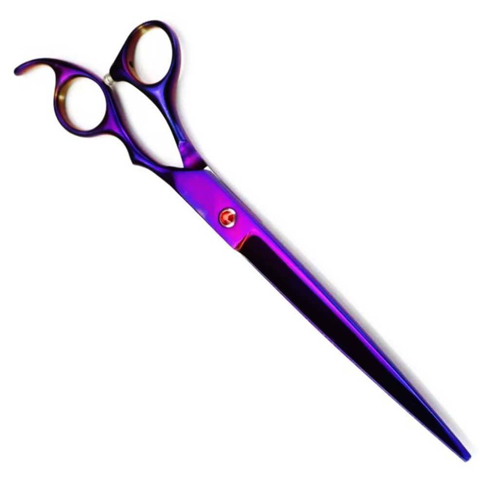 Stainless steel Rose Gold Dog Grooming Scissors Set Curved Chunkier Thinning Pet Scissors for pets - view 3