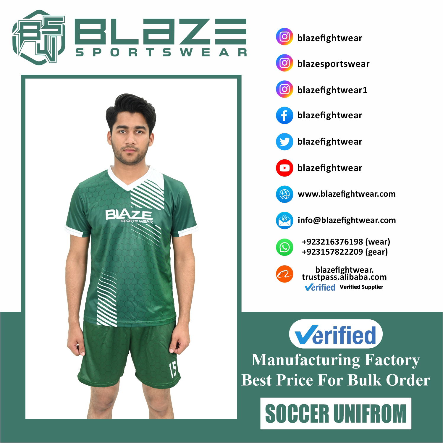  Soccer Uniform Club Kit Quality Breathable Sublimation Football Jersey Soccer Wear for unisex - view 5