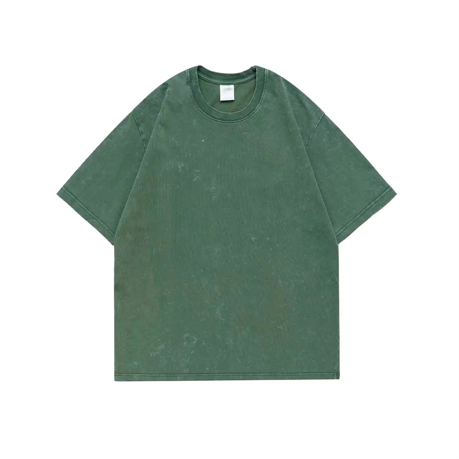 Baggy & Bleached Acid Wash T-Shirt with Dropped Shoulders (Adult, Free Size) - view 2