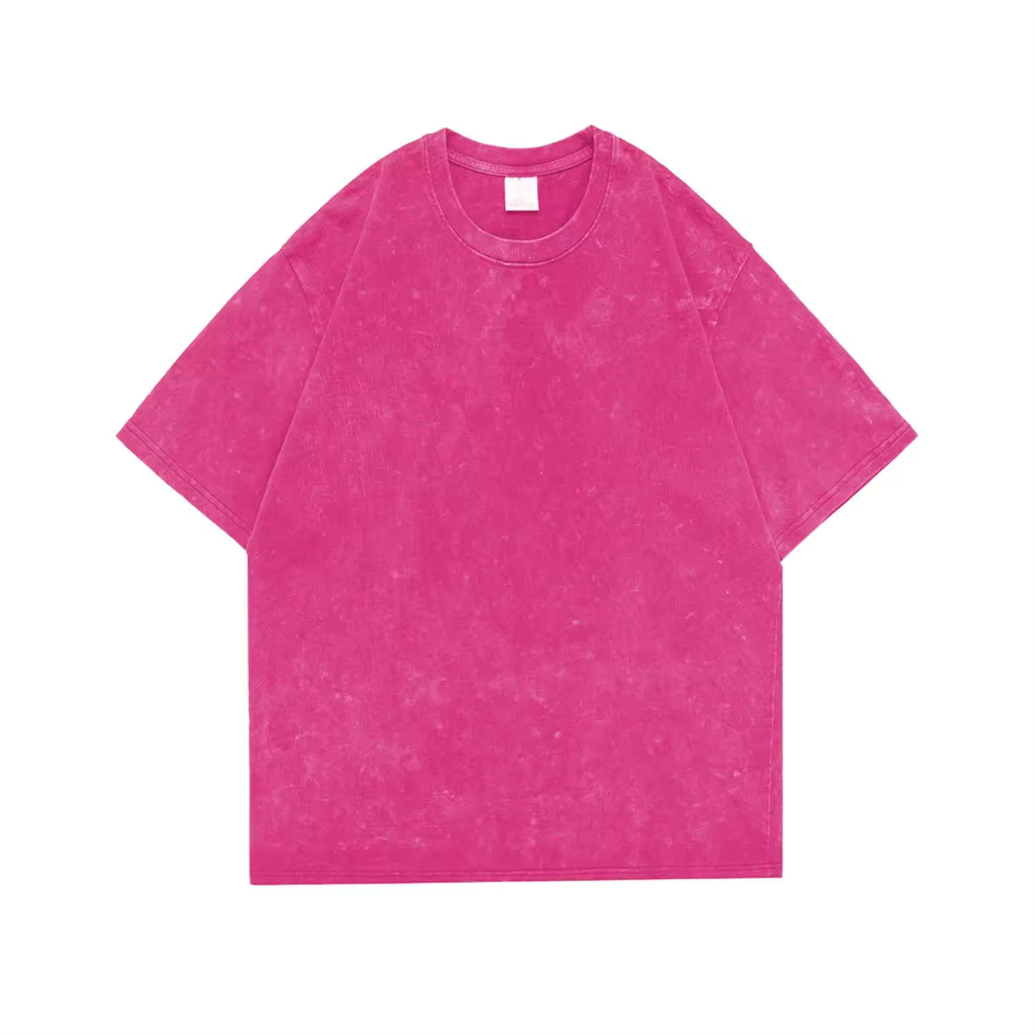 Baggy & Bleached Acid Wash T-Shirt with Dropped Shoulders (Adult, Free Size) - view 3