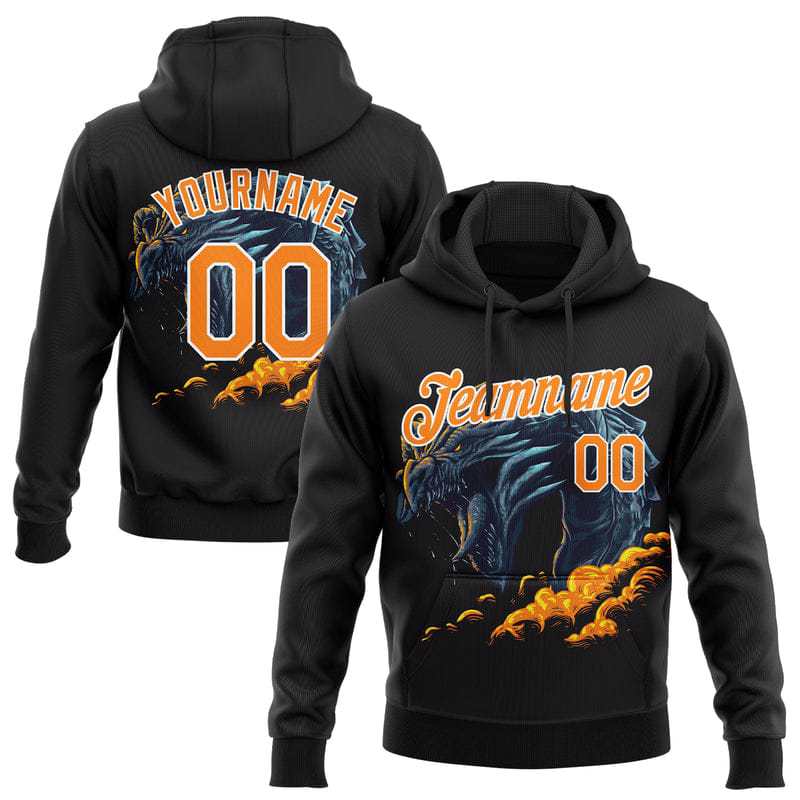 Wholesale Custom Made Design logo top quality pullover Sublimated printed hoodies - view 3
