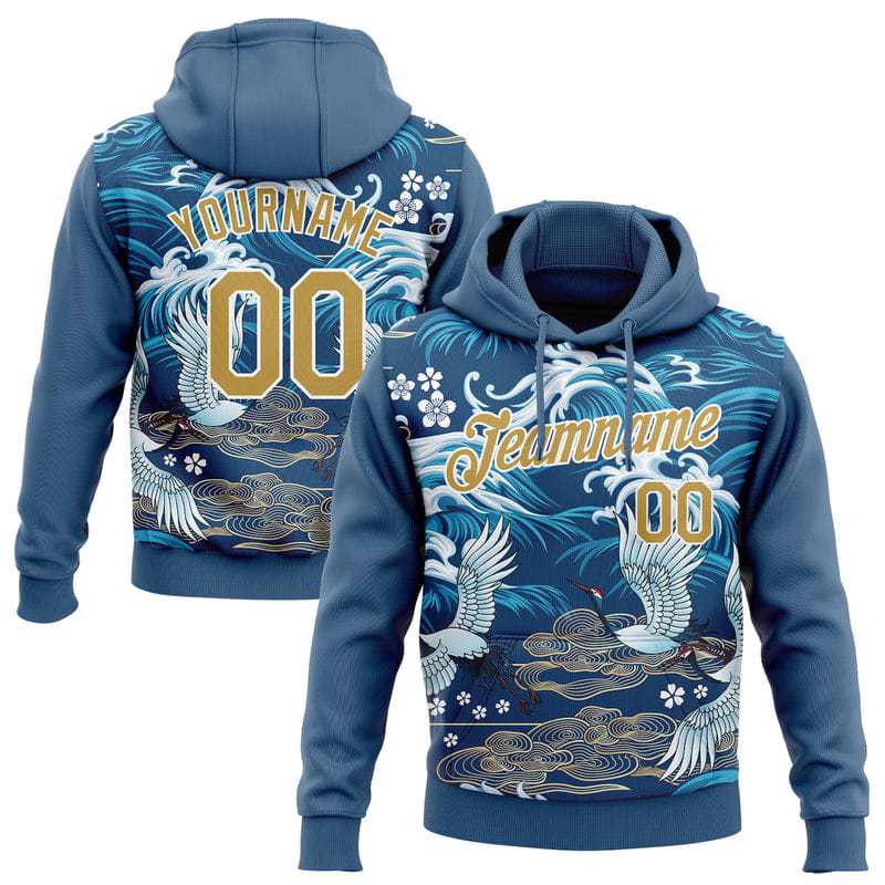 Wholesale Custom Made Design logo top quality pullover Sublimated printed hoodies - view 4