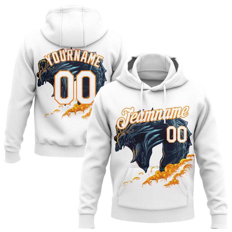 Wholesale Custom Made Design logo top quality pullover Sublimated printed hoodies - view 5