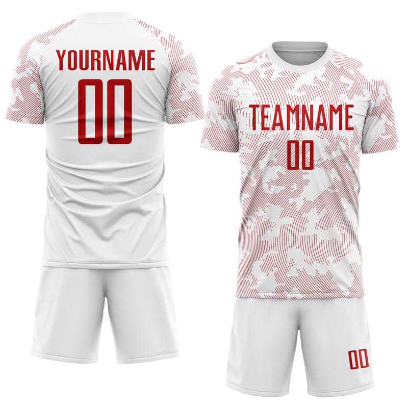 Get Custom Design Soccer Uniform For Team with name and Number for soccer Jerseys & Shorts For Club