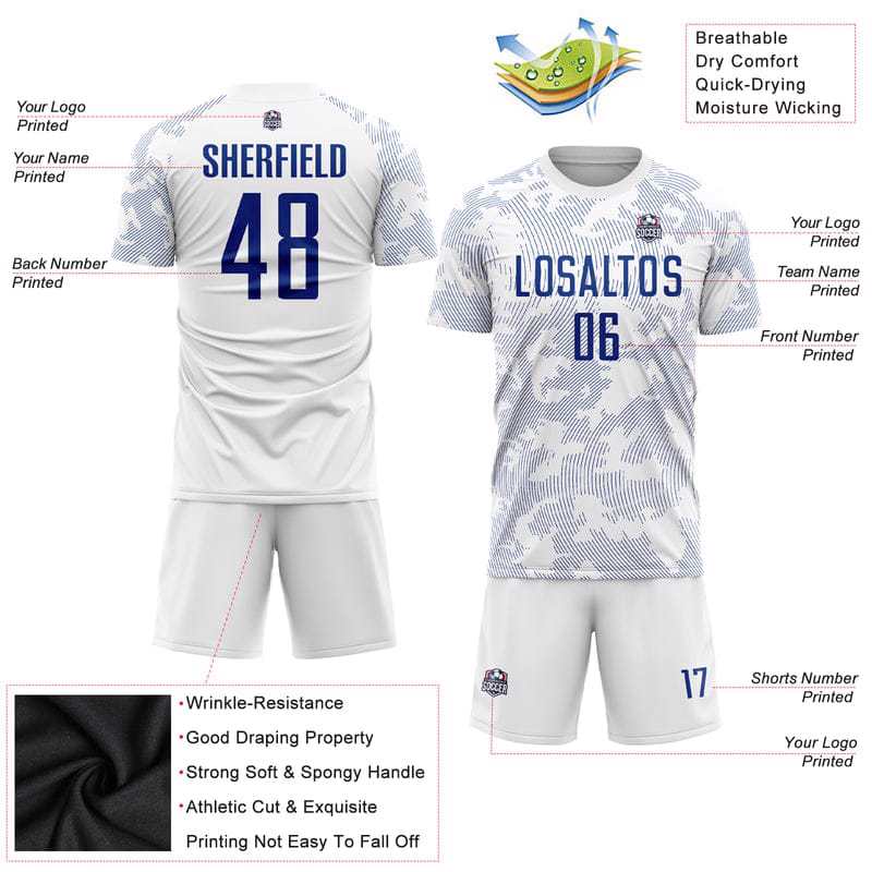 Get Custom Design Soccer Uniform For Team with name and Number for soccer Jerseys & Shorts For Club - view 2
