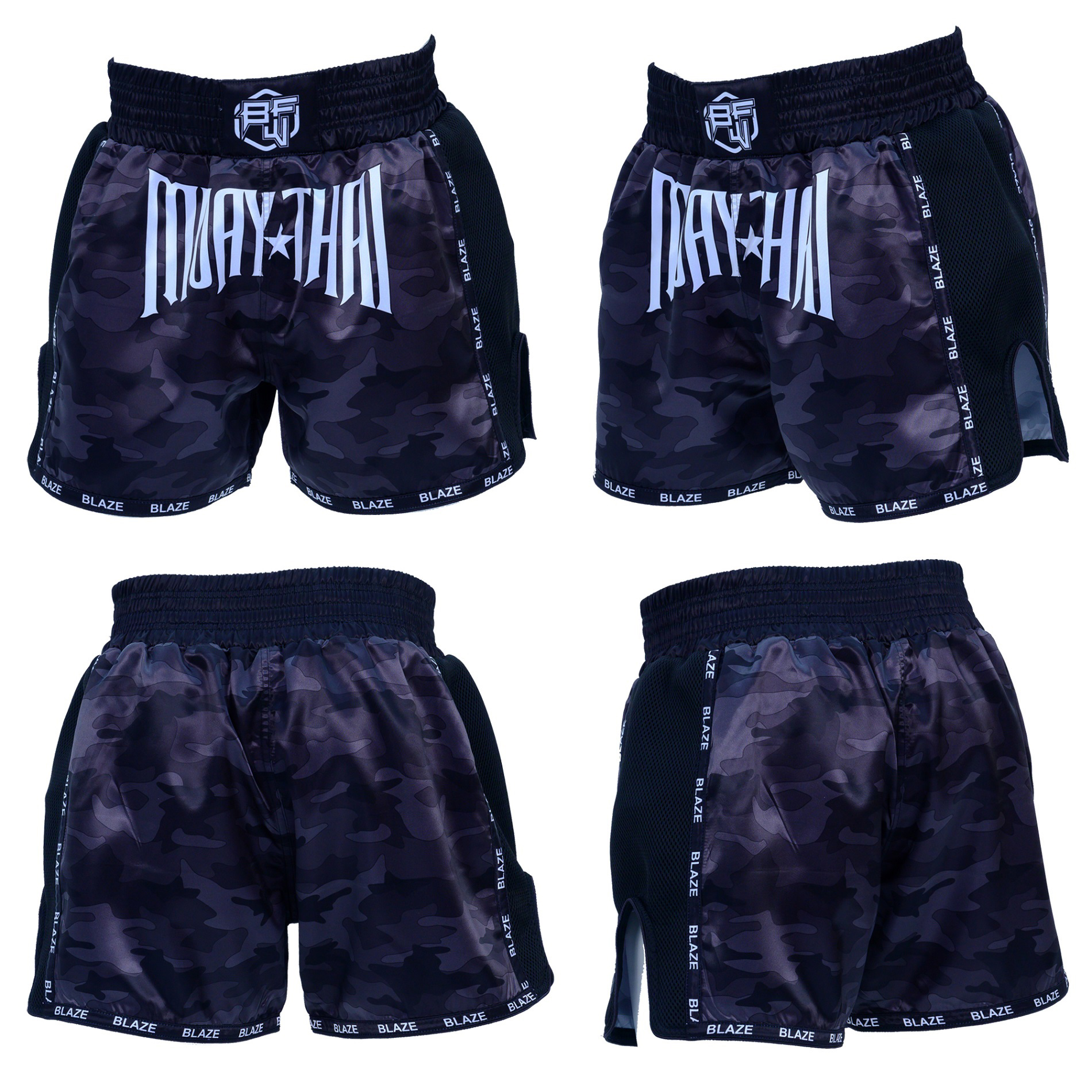 Customized Muay Thai short kick boxing short muay thai trunks sublimation muay thai shorts